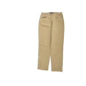 Jones Jeans straight Leg Women's size 12 Beige Tan Denim Jeans